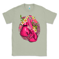 Matcha cancer boxing gloves with ribbon Classic Tee - NancyCooperArtShop