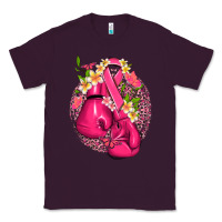 Plum cancer boxing gloves with ribbon Classic Tee - NancyCooperArtShop