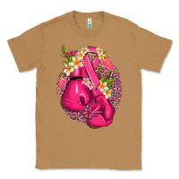 Toasted Coconut cancer boxing gloves with ribbon Classic Tee - NancyCooperArtShop