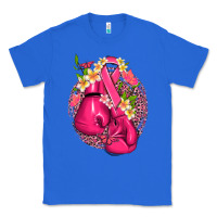 True Royal cancer boxing gloves with ribbon Classic Tee - NancyCooperArtShop