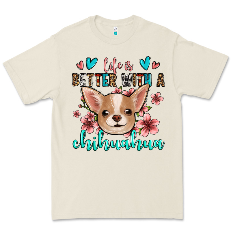 Life Is Better With A Chihuahua Premium Tee by Jasminsmagicworld | Teevron