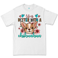 White life is better with a chihuahua Premium Tee - Jasminsmagicworld