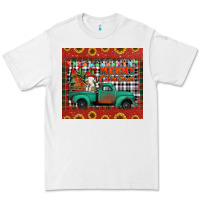 White merry christmas farm truck tumbler Premium Tee - Jasminsmagicworld