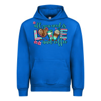 Cobalt all you need is love and coffee Urban Hoodie - AdoDesignShop