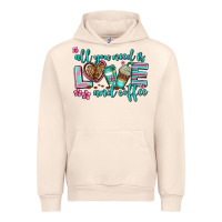 Sandshell all you need is love and coffee Urban Hoodie - AdoDesignShop