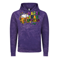 Cloud Purple mardi gras drinking team 12 inches 300 dpi Vintage Hoodie - CowGirlArtShop