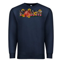 Navy western farm Premium Sweatshirt - Artiststas
