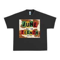 Pigment Black juneteenth free ish since 1865 Urban Heavy Tee - TumblerDesignByShophia