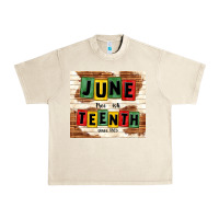 Sandshell juneteenth free ish since 1865 Urban Heavy Tee - TumblerDesignByShophia