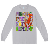 Moon Dust Pinch peel eat repeat crawfish Long Sleeve Tee - HowdyJamesFarm