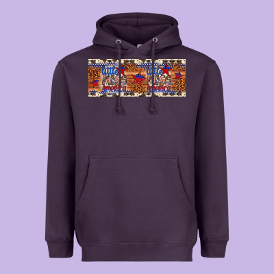 Little Miss America Heavyweight Hoodie Designed By Artiststas
