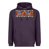 Plum little miss america Heavyweight Hoodie - Artiststas