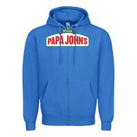 True Royal product pizza papa jhons Zipper Hoodie - minhPixels