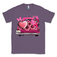 Lavender cancer truck back view Classic Tee - NancyCooperArtShop