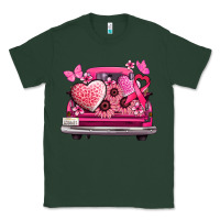 Sports Green cancer truck back view Classic Tee - NancyCooperArtShop