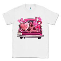 White cancer truck back view Classic Tee - NancyCooperArtShop
