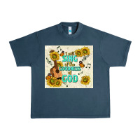 Midnight Navy i will sing of the goodness of god Urban Heavy Tee - TumblerDesignByShophia