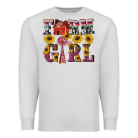 Dove Grey western farm girl Premium Sweatshirt - Artiststas