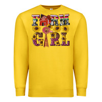 Lemon western farm girl Premium Sweatshirt - Artiststas
