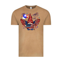 Vintage Camel Gnome with 4th Of July elements Vintage Tee - HowdyJamesFarm