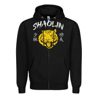 Black Tiger Shaolin Kung Fu Chinese Symbol Wushu Martial Arts Gift Zipper Hoodie - minhPixels