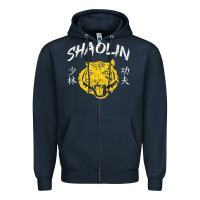 Navy Tiger Shaolin Kung Fu Chinese Symbol Wushu Martial Arts Gift Zipper Hoodie - minhPixels