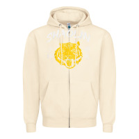 Sandshell Tiger Shaolin Kung Fu Chinese Symbol Wushu Martial Arts Gift Zipper Hoodie - minhPixels