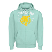 Seafoam Tiger Shaolin Kung Fu Chinese Symbol Wushu Martial Arts Gift Zipper Hoodie - minhPixels