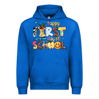 Cobalt happy first day of school Urban Hoodie - AdoDesignShop
