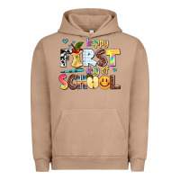 Pigment Burro happy first day of school Urban Hoodie - AdoDesignShop