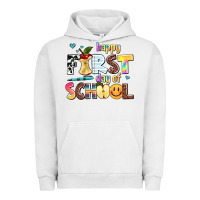 Pigment Lunar Rock happy first day of school Urban Hoodie - AdoDesignShop