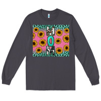 Smoke Mom sunflower glitter Long Sleeve Tee - CowGirlArtShop
