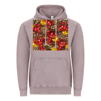 Vintage Zinc mardi gras crawfish Vintage Hoodie - CowGirlArtShop
