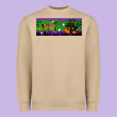 Halloween Mini 11 Oz Mug Heavyweight Sweatshirt Designed By Bundleandbundleshop