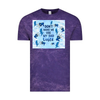 Cloud Purple don't make me use my dad voice Vintage Tee - TumblerDesignByShophia