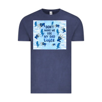 Vintage Denim don't make me use my dad voice Vintage Tee - TumblerDesignByShophia
