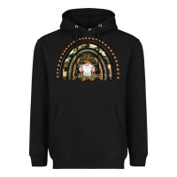Black camouflage gnomes rainbow Heavyweight Hoodie - Artiststas