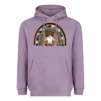 Lavender camouflage gnomes rainbow Heavyweight Hoodie - Artiststas