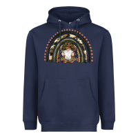 Navy camouflage gnomes rainbow Heavyweight Hoodie - Artiststas
