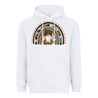 White camouflage gnomes rainbow Heavyweight Hoodie - Artiststas