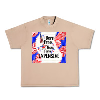 Burro born free now i am expensive Urban Heavy Tee - TumblerDesignByShophia