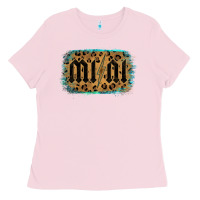 Bubblegum Pink Leopard Patterned Mini Tried Ladies Tee - Bettercallsaul