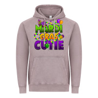 Vintage Zinc mardi gras cutie Vintage Hoodie - CowGirlArtShop