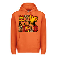 Carrot my heart is on that field softball Premium Hoodie - Jasminsmagicworld