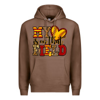 Chestnut my heart is on that field softball Premium Hoodie - Jasminsmagicworld
