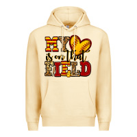 Pina Colada my heart is on that field softball Premium Hoodie - Jasminsmagicworld