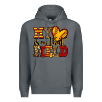 Rock my heart is on that field softball Premium Hoodie - Jasminsmagicworld