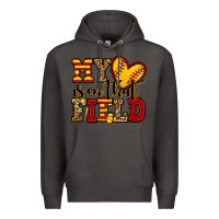 Smoke my heart is on that field softball Premium Hoodie - Jasminsmagicworld