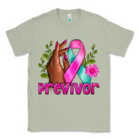 Matcha Previvor Breast Cancer Classic Tee - NancyCooperArtShop