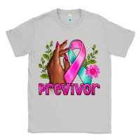 Moon Dust Previvor Breast Cancer Classic Tee - NancyCooperArtShop